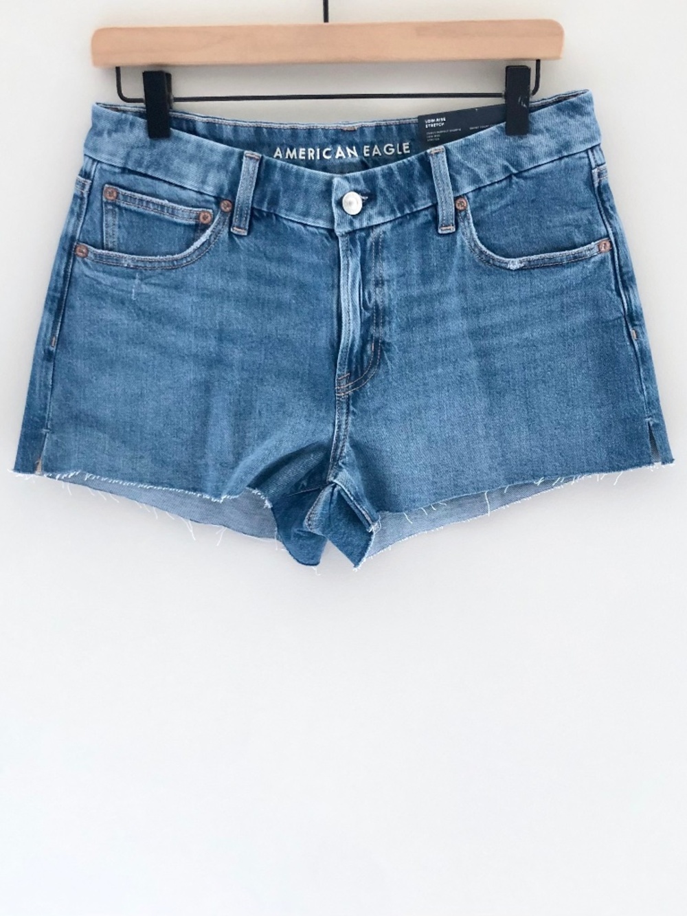 NWT AE Stretch Curvy Low-Rise Perfect Shortie